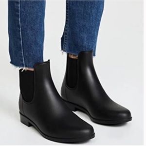 Sam Edelman Black Chelsea Rain Boots